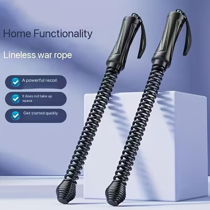 2pcs Black Portable Wireless Battle Rope ™